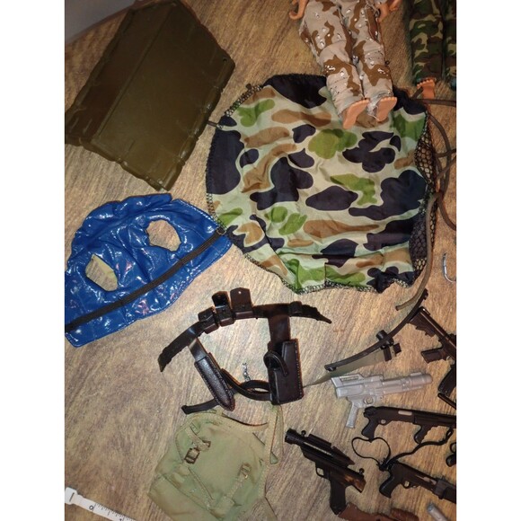 Hasbro Cool Mixed G.I. Joe Lot 12" - Scuba Camo Weapons 90s 2000 Vintage Gift - Picture 10 of 16